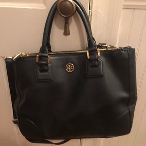 ONE DAY ONLY SALE $100 Tory Burch Black Satchel